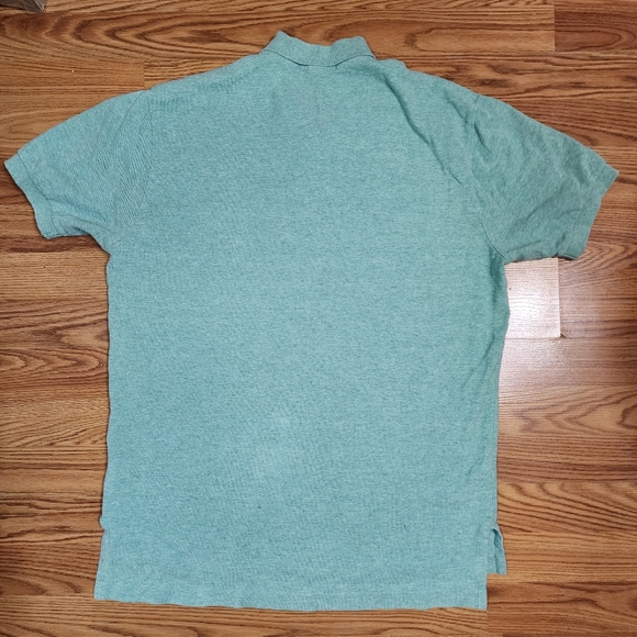 Polo Ralph Lauren Men’s Polo‎ Shirt Large Classic Fit Purple Pony Logo VTG - Picture 2 of 10